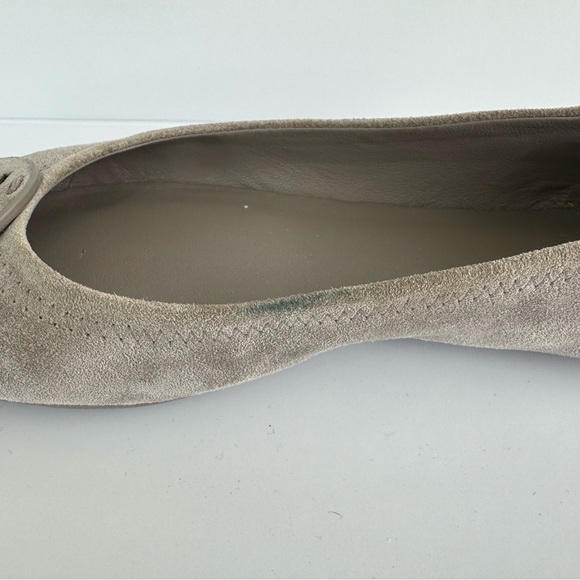 Tory Burch Minnie Travel Ballet Flats- suede - Picture 9 of 16